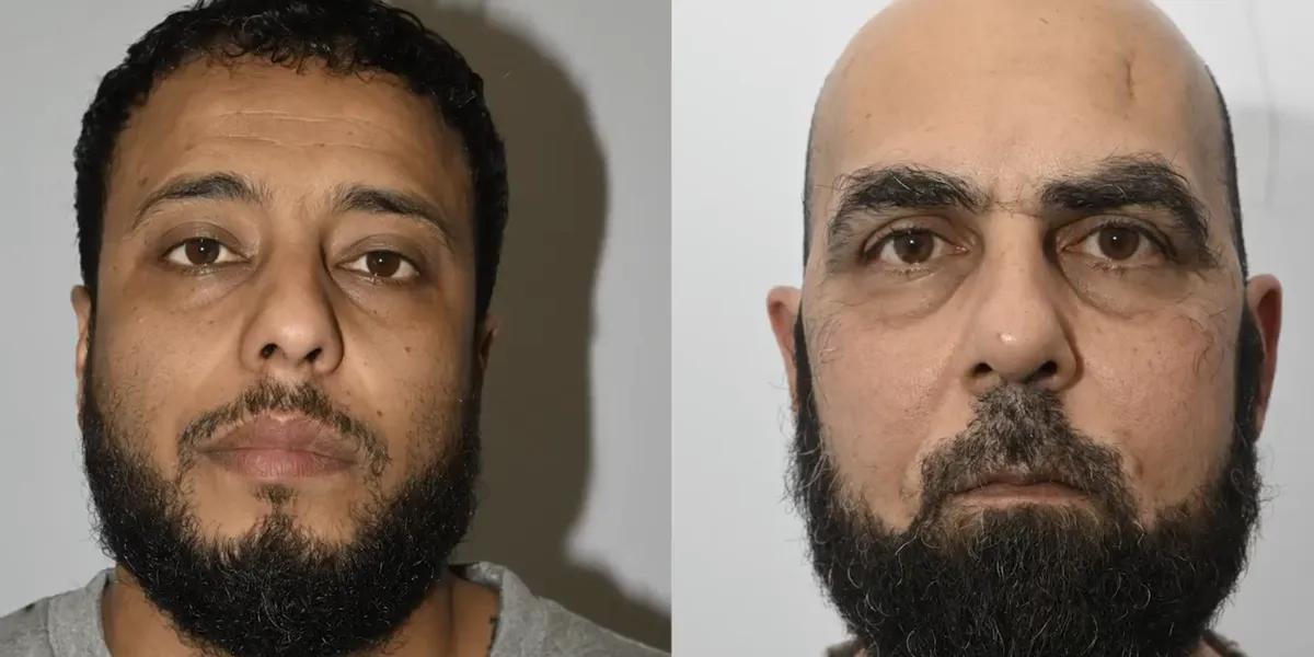 Two men jailed for combined total of 63 years for plotting mass shooting against Jews