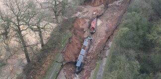 Whitchurch sinkhole victims housed for Christmas after boats left stranded in canal