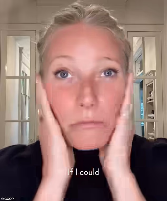 In an ad for the serum, the 53-year-old describes it as 'a miracle for somebody like me'