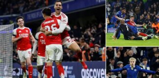 Arsenal take narrow lead in Carabao Cup clash against Chelsea after Robert Sanchez howlers