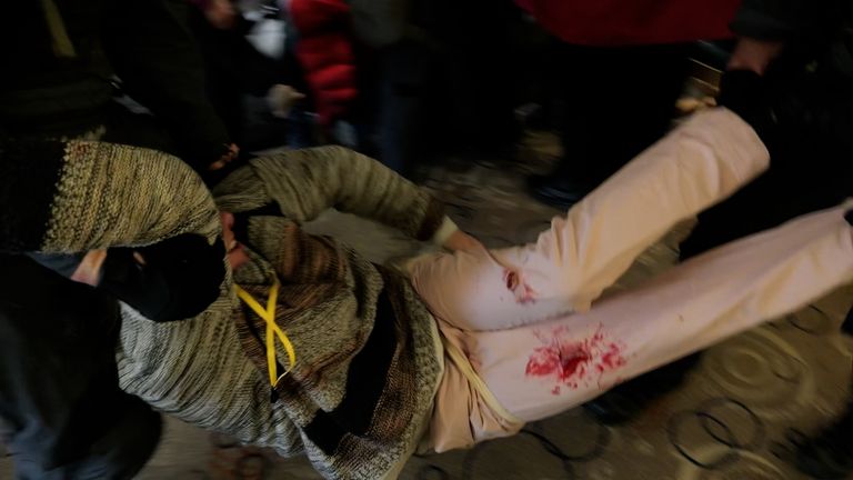 The passengers are all civilian volunteers