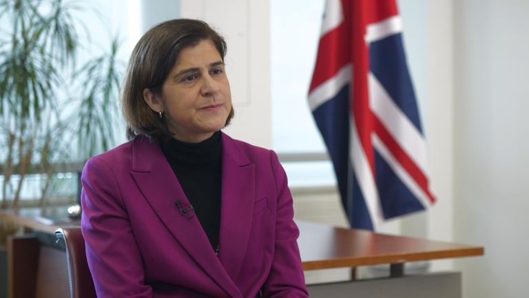 Court minister Sara Sackman 