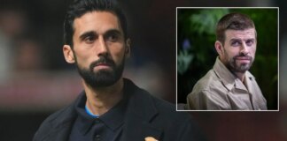 Gerard Pique mocks new Real Madrid manager on WhatsApp after club’s exit from Copa del Rey