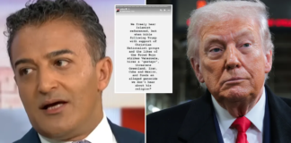 Adil Ray launches bizarre Christianity rant as ITV GMB star fumes ‘why don’t we hear about Trump’s religion?’