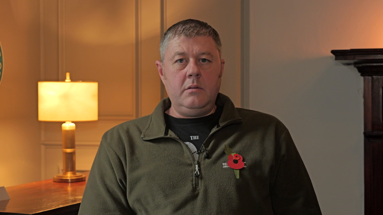 Jon Caunt says he worries about his health in the future