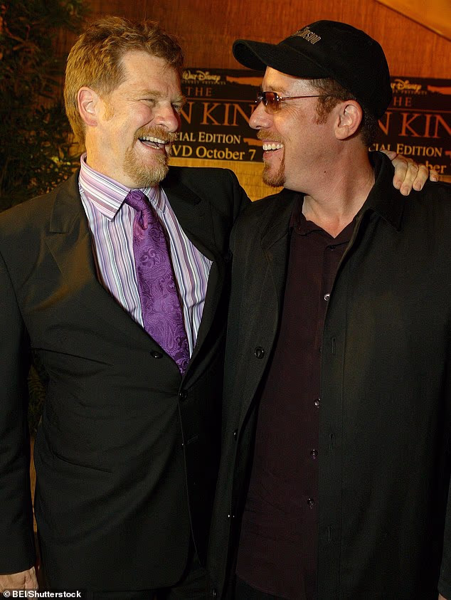 Allers was the story supervisor for Beauty And The Beast (1991) and continued his work in the 2000s on projects such as Ice Age (2002), Brother Bear 2 (2006) and Kung Fu Panda (2008); Allers seen with Lion King co-director Rob Minkoff in 2003