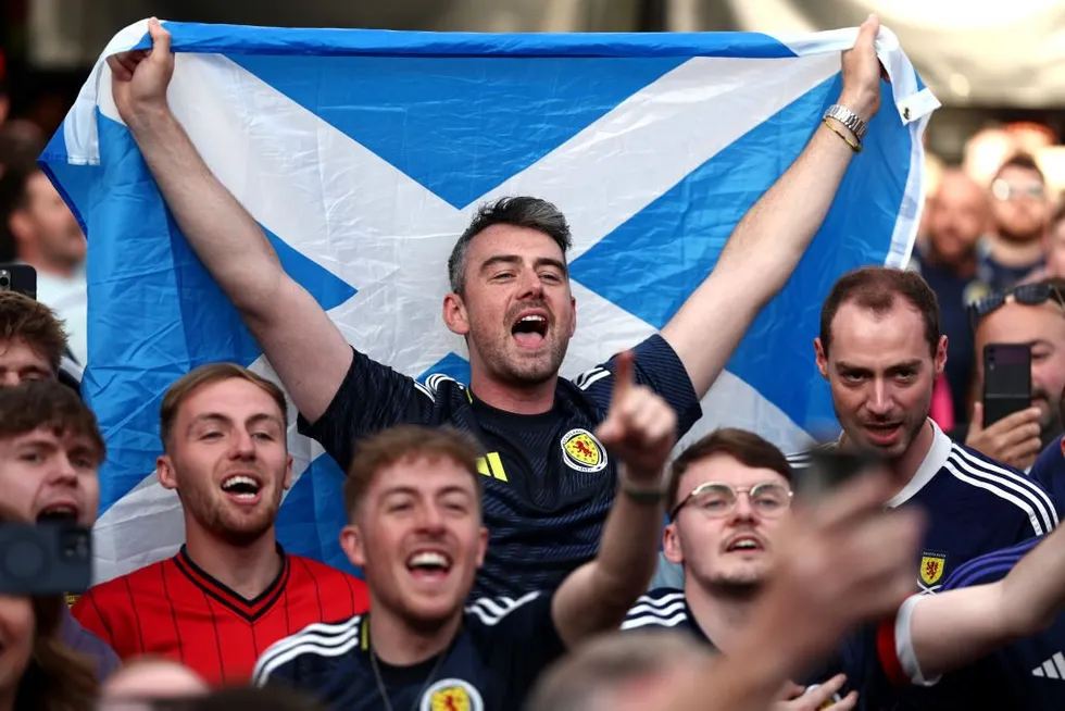 \u200bScotland fans