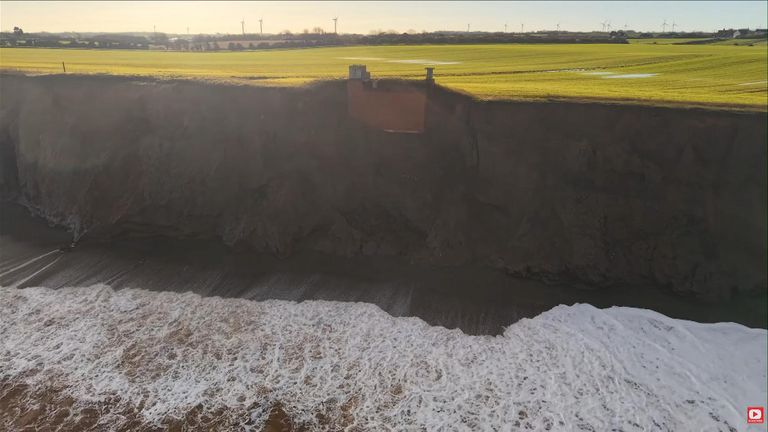 Experts believe the bunker is days away from going. Pic: Timothy's Travels 