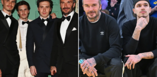 David Beckham jokingly taunts son Romeo with public message as he puts on united family front amid Brooklyn saga