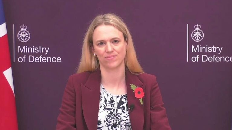 Veterans and people minister Louise Sandher-Jones 