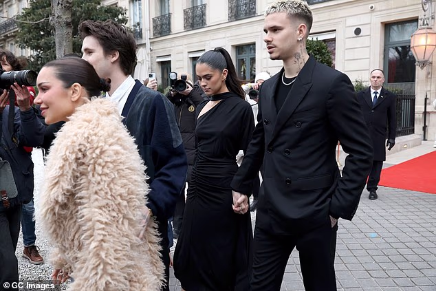 Cruz and Romeo were accompanied by their respective girlfriends, Jackie Apostel and Kim Turnbull