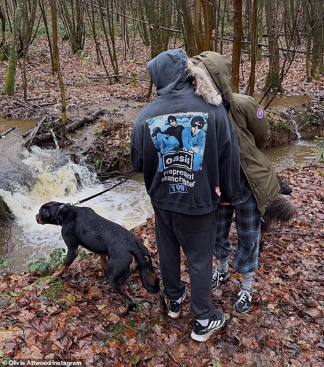 The couple share rescue dogs Lola and Stitch, whom they both regularly post about online