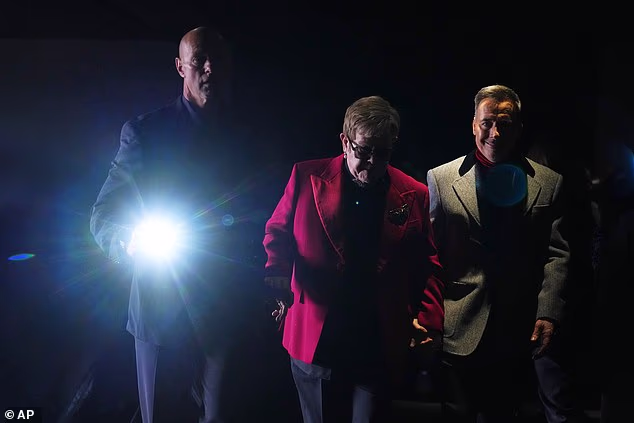 Elton and David have been married since 2014 and together since 1993