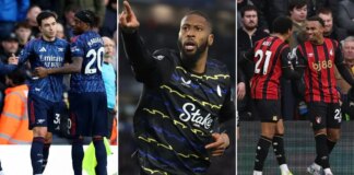Premier League round-up as Arsenal and Bournemouth land crucial victories and Everton snatch late draw