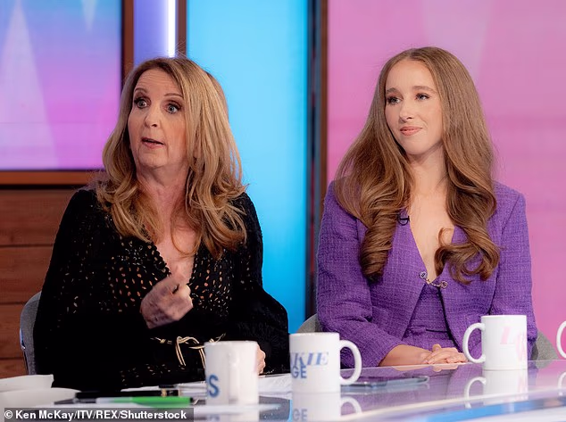 Brooklyn Beckham's ex Afton McKeith has claimed he was 'telling the truth' in his recent bombshell statement, in which he launched an astonishing attack on his famous parents (pictured with her mother Gillian in 2023)