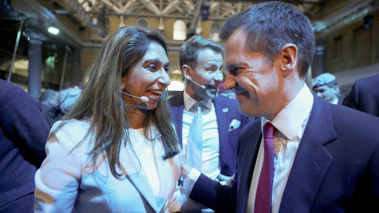 Braverman followed Jenrick in defecting to Reform UK. Pic: Reuters