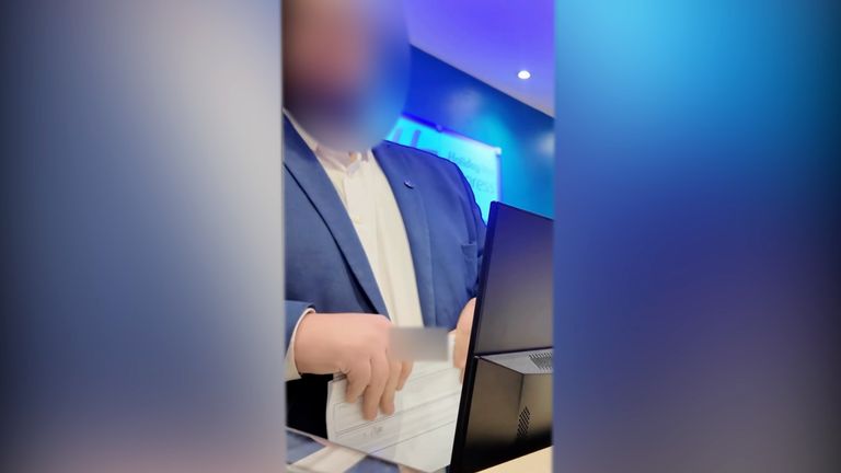 A Holiday Inn employee was seen on video refusing the two men because they were homeless. 