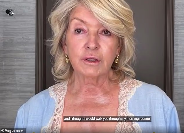 Martha Stewart just dropped her picture-perfect morning routine on Vogue Beauty Secrets, showcasing her beauty essentials for radiant skin