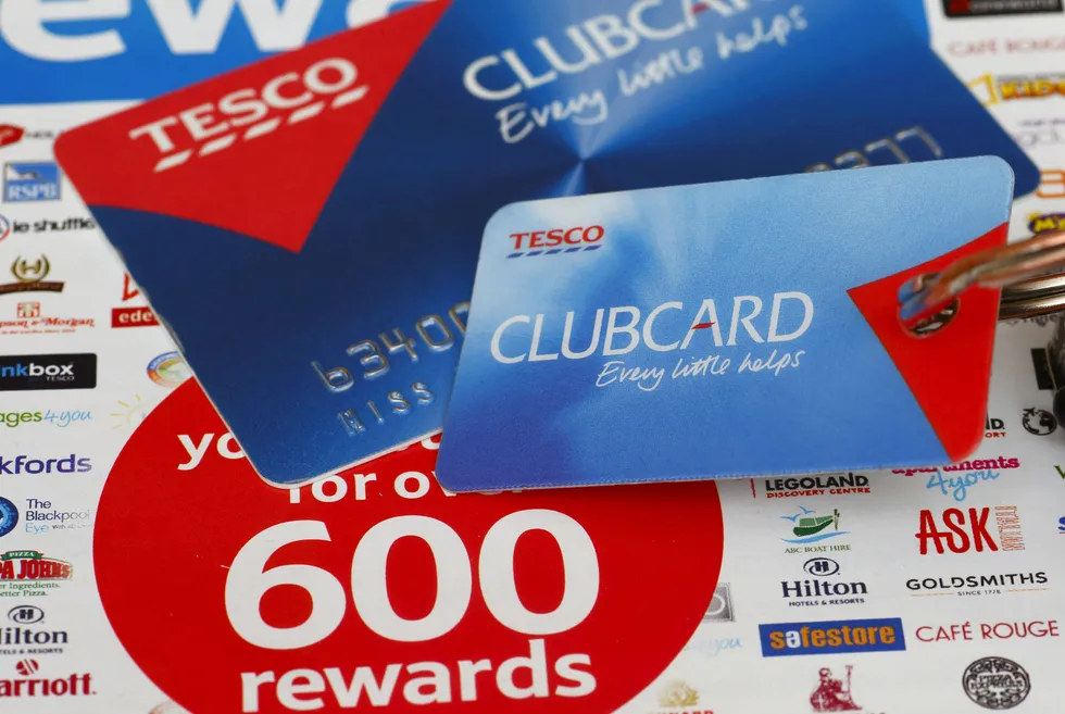 A Tesco Clubcard