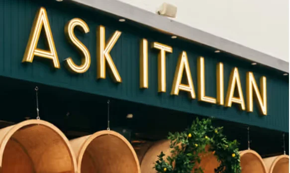 ASK Italian branch / Italian food on plate