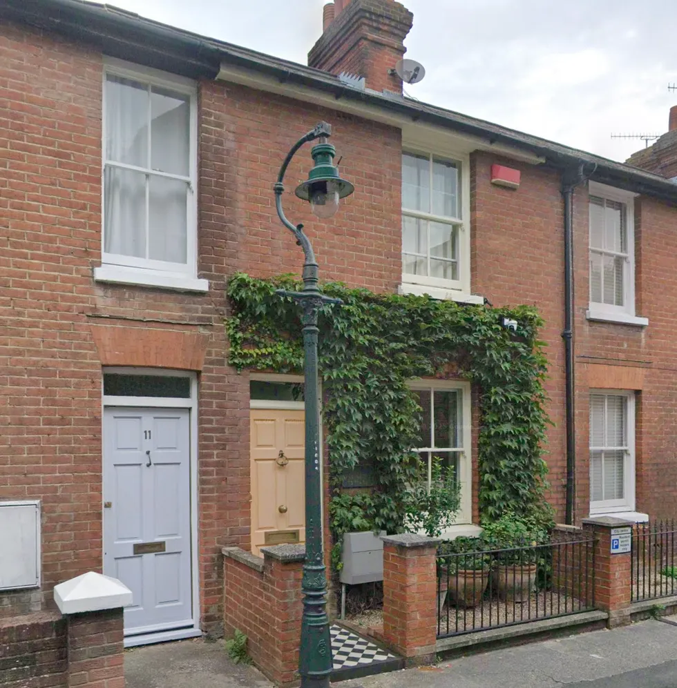 Victorian lamppost Canterbury