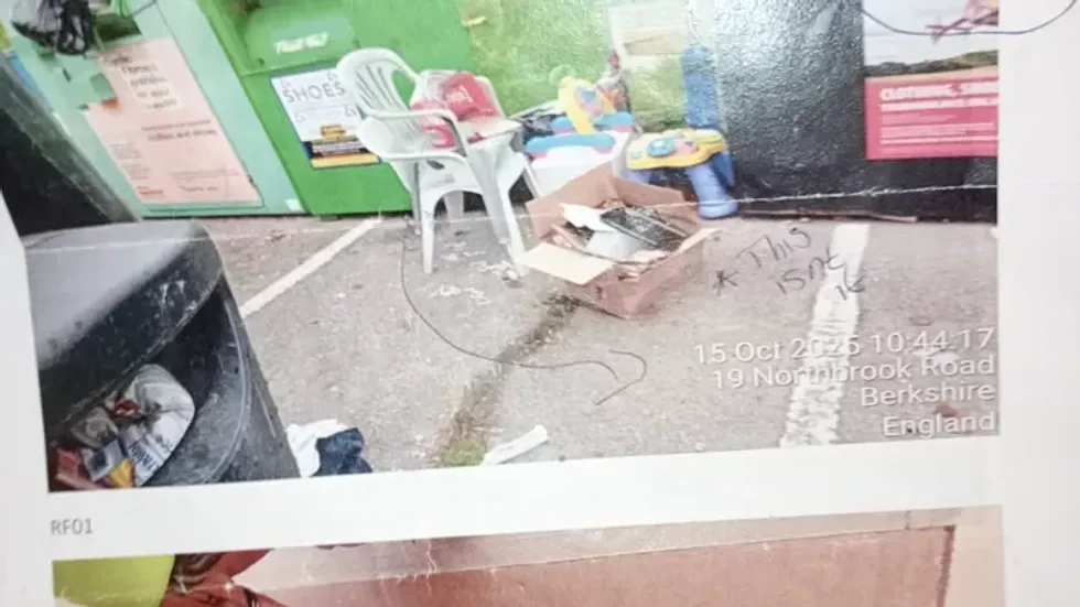 Carole Wright received this picture from Reading Council