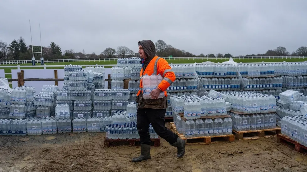 Bottled water handed out in Kent