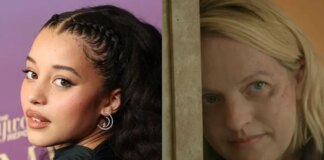 ‘The Testaments’ star Chase Infiniti recalls meeting Elisabeth Moss for first time