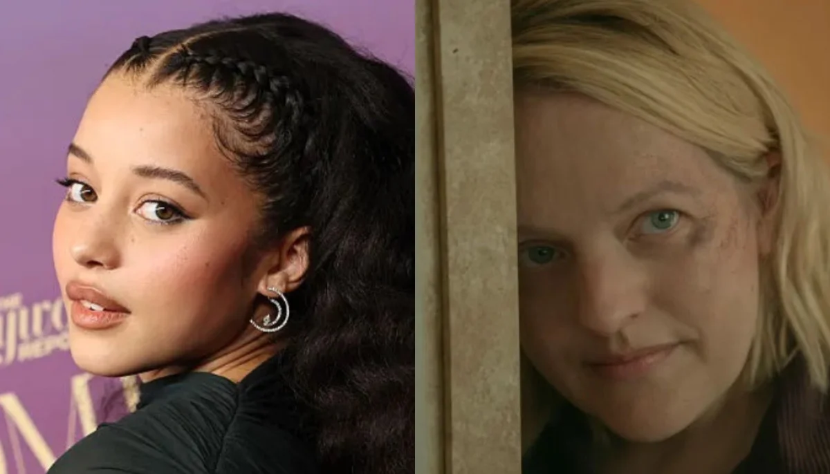 'The Testaments' star Chase Infiniti recalls meeting Elisabeth Moss for first time