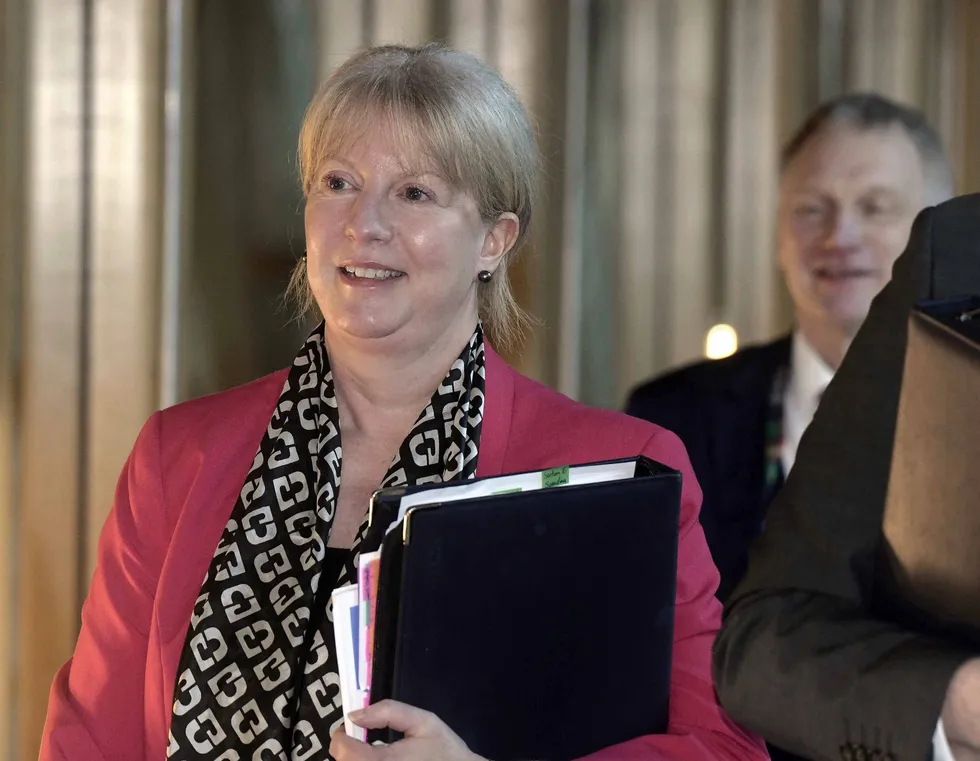 Finance Secretary Shona Robison