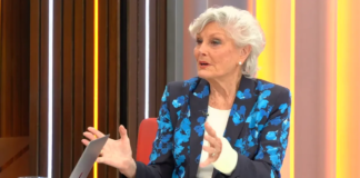 Angela Rippon reflects on TV’s golden age as she blasts today’s ‘woke’ channels
