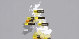 Storm Chandra forecast to bring snow, strong winds and heavy rain to UK | UK News