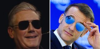 ‘Talk to me, Goose’: Starmer teases Macron with Top Gun mock up | UK News
