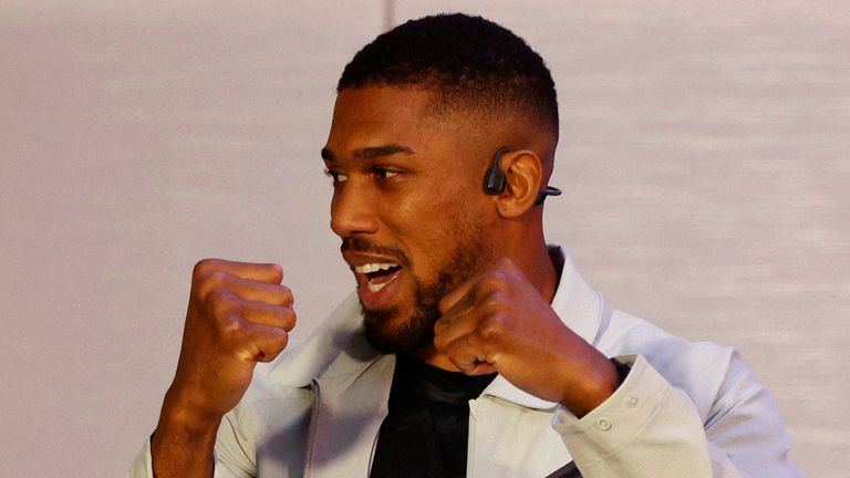 Anthony Joshua. Pic: Reuters
