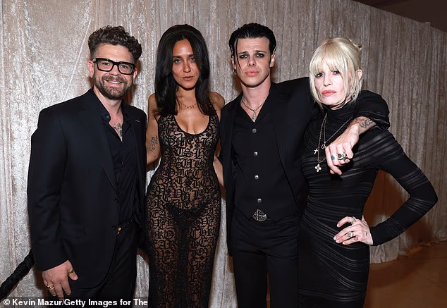 Jack and Kelly were also joined by Yungblud, who was mentored by Ozzy for many years, and his partner Jesse Jo Stark