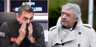 Ronnie O’Sullivan pays touching tribute to snooker legend