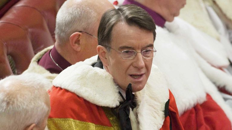 Peter Mandelson quit the House of Lords earlier this week.