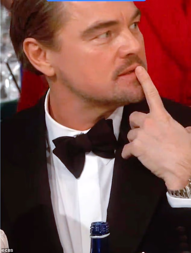 The exchange took place during a commercial break but quickly set social media alight when viewers noticed Leonardo laughing, pointing and seemingly discussing K-pop