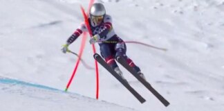 ‘Nonsense’ theory over Lindsey Vonn’s scary crash at Winter Olympics shut down after distressing scenes