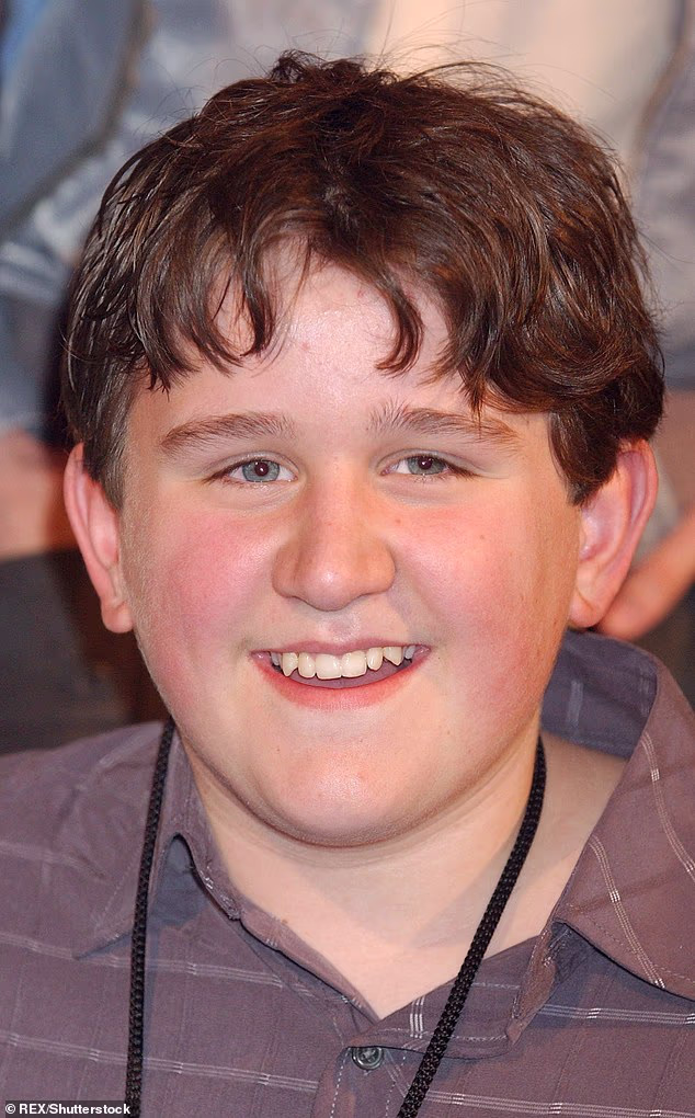 Harry pictured promoting Harry Potter And The Chamber Of Secrets in 2003