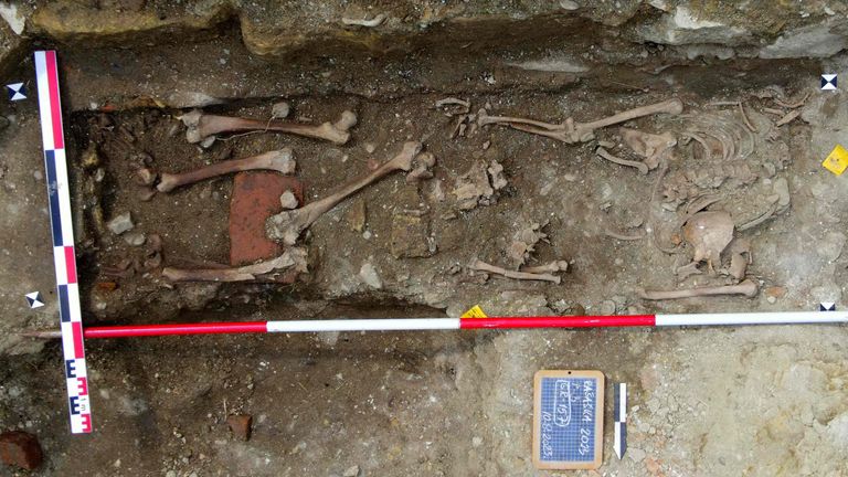 The grave of the Racesa 'vampire'. Pic: Natasa Sarkic