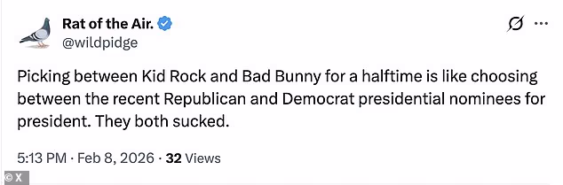 Even before the hitmaker took to the field, some fans grumbled on social media about his selection