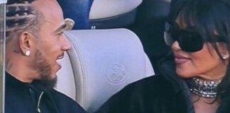 Lewis Hamilton’s mum ‘very excited to meet Kim Kardashian’ after romance confirmed at Super Bowl