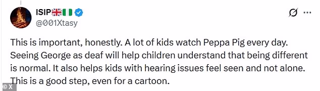 The storyline was praised for shedding light on differences