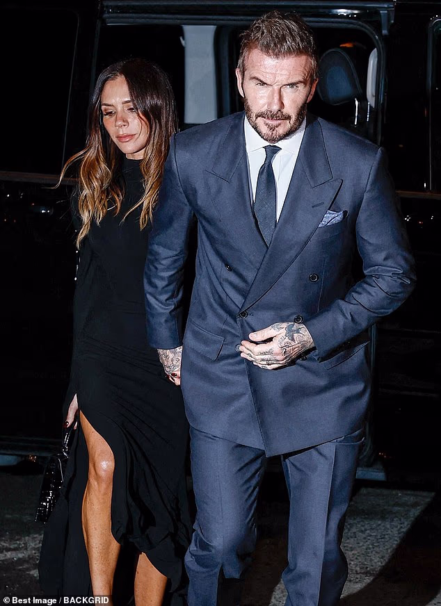 The former footballer, 50, may well be looking to buy his wife Victoria, 51, a pricey handbag - after making a $4.8 million profit on the sale of the property recently