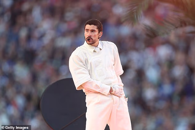 Bad Bunny became the first artist to perform the Super Bowl halftime show largely in Spanish in a show that toasted his native Puerto Rico