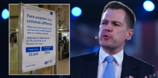 London Underground fare-dodger fines hit two-year low