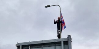 Council hides identity of company tearing down Union Jack flags after shelling out £16k