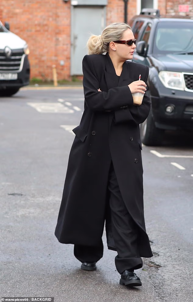 In her first vlog since announcing the happy news, the television personality said her baby news was her 'worst-kept secret' as her daughter Bambi, two, 'told everyone'