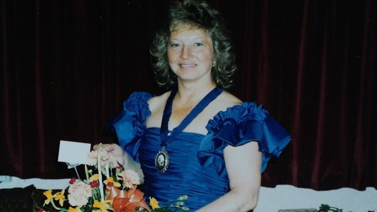 Ed when she was younger